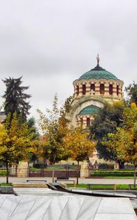 Enter the St. George the Victorious Mausoleum-Ossuary