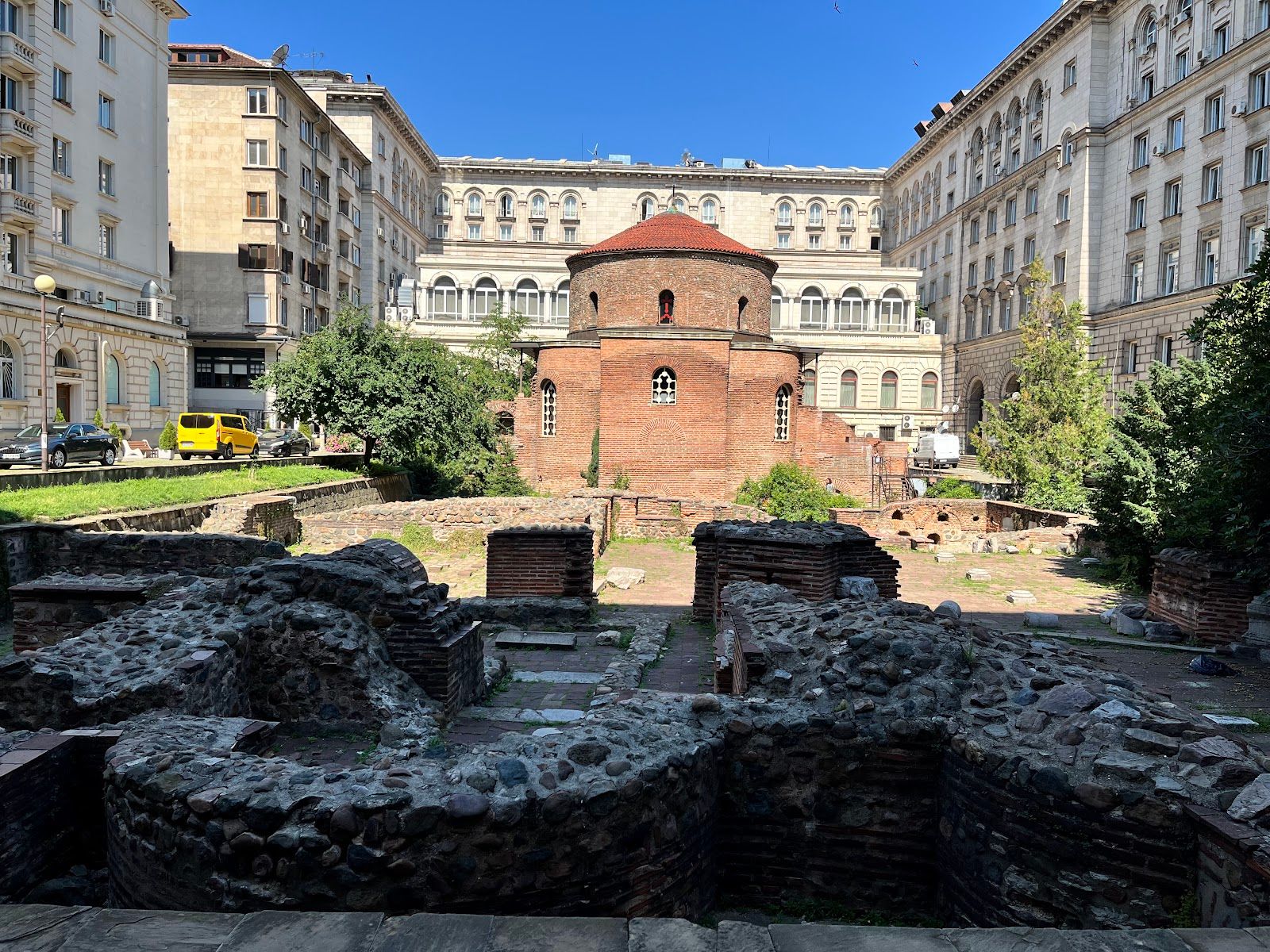 Ancient orthodox rotunda church "Saint George"
