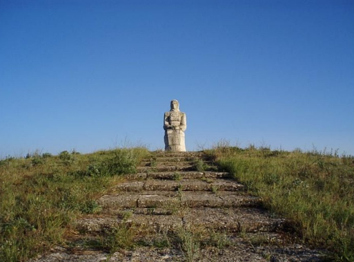The monument to the fallen in Durankulak rebellion