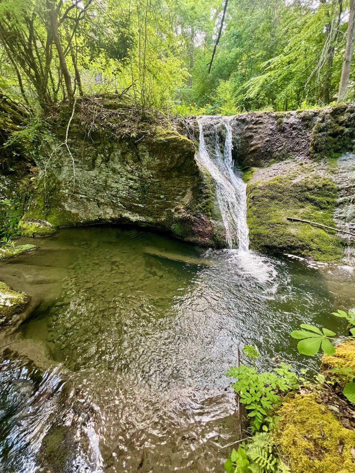 Orlov kaman (Eagle’s stone) waterfall