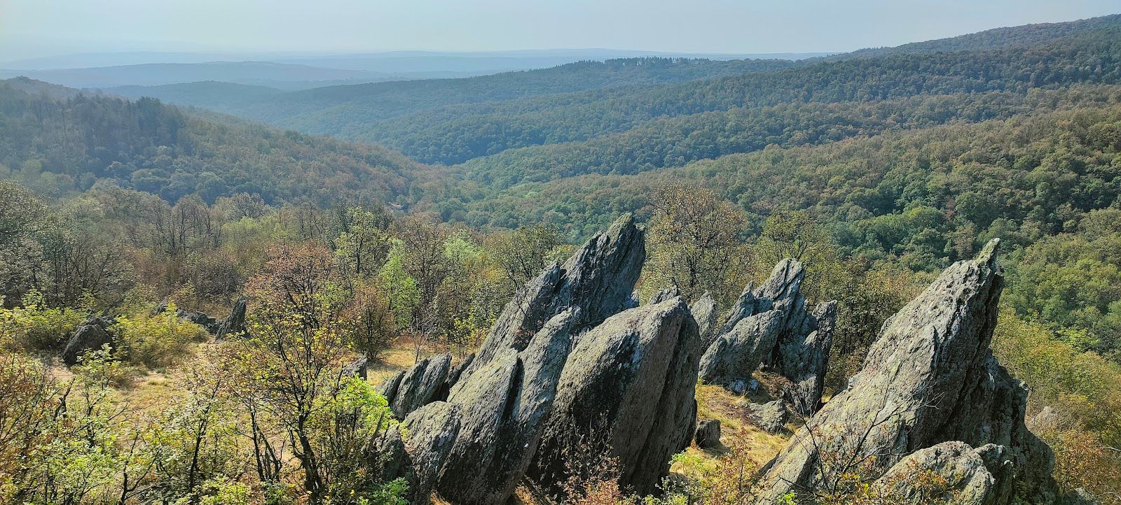 Black Rocks above the village of Oreshnik
