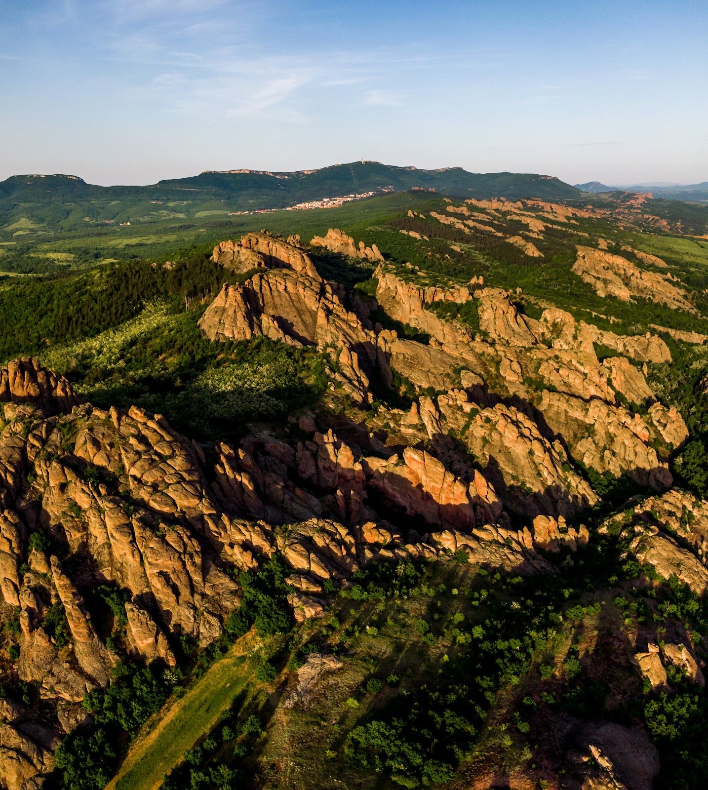 Dabravka scenic rock area 
