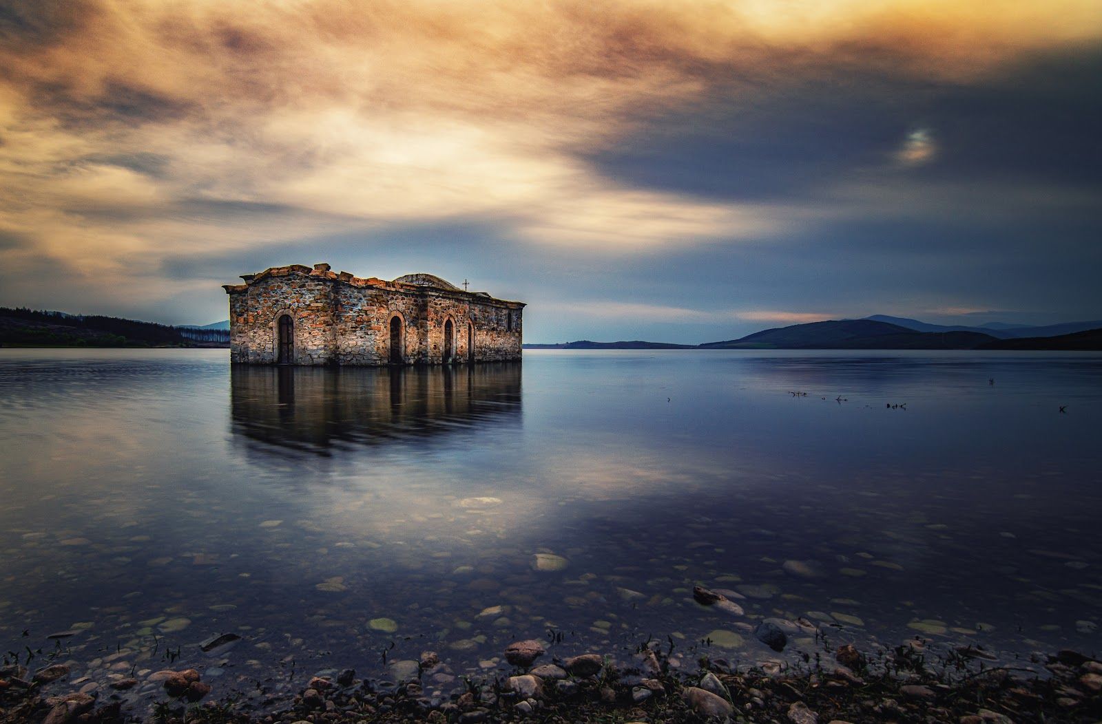 Submerged church “St. Ivan Rilski”