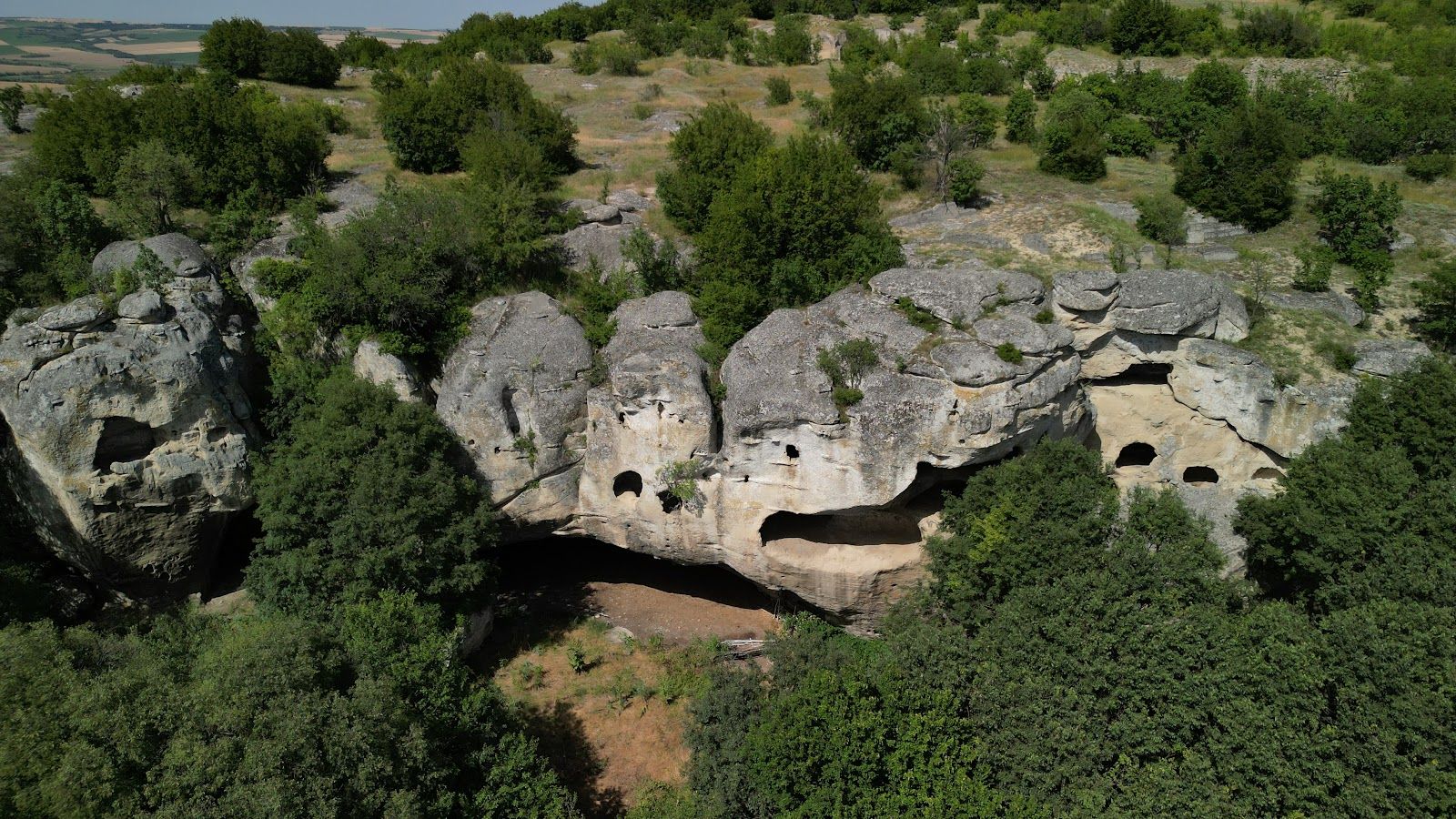 Rock monastery
