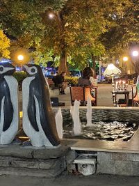 The Penguin Fountain