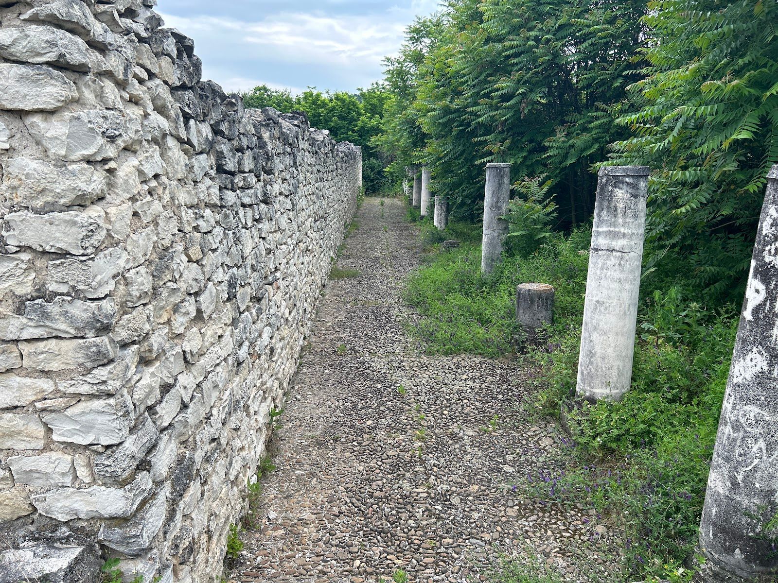Antique Roman Fortress Storgoziya
