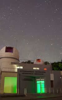 Visit the Astronomical Observatory with Planetarium