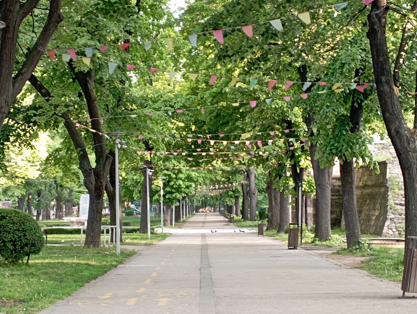 Danube Riverside City Garden