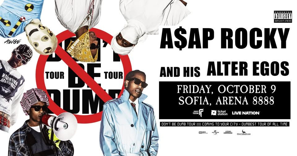 A$AP Rocky | Arena 8888, Sofia | 09.10.2026