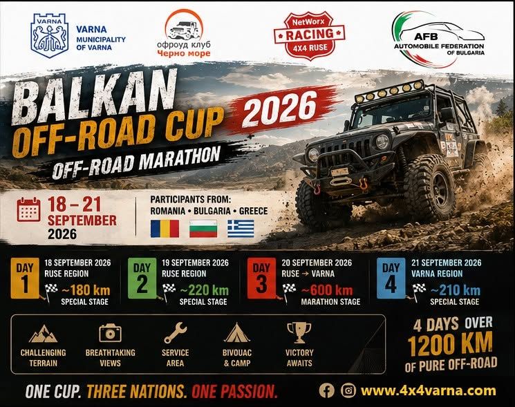 🔥 Balkan Off-Road Cup-Off-Road Marathon 2026 🔥