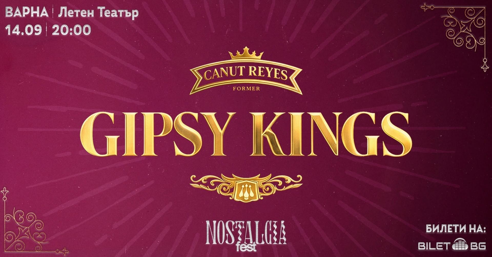 GIPSY KINGS BY CANUT REYES Live @ Летен Театър, Варна
