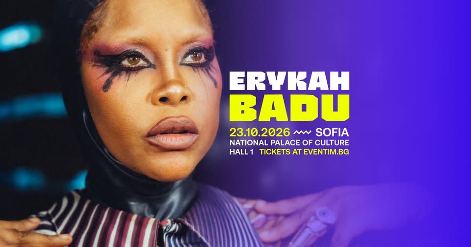 ERYKAH BADU - LIVE IN SOFIA - IMEHO - An Intimate Experience