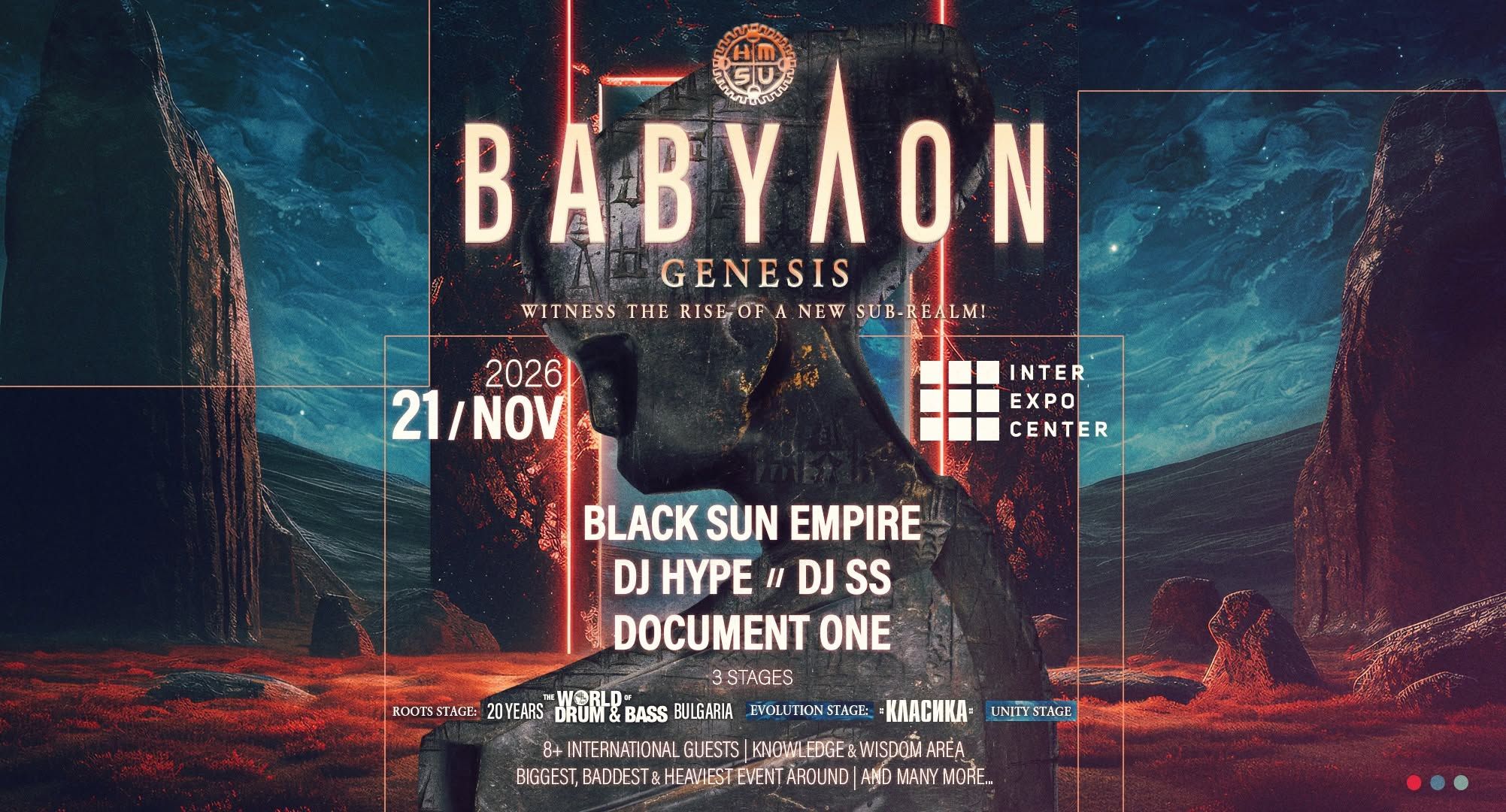 BABYLON • Genesis | 21.11.2026 | Inter Expo Center, Sofia