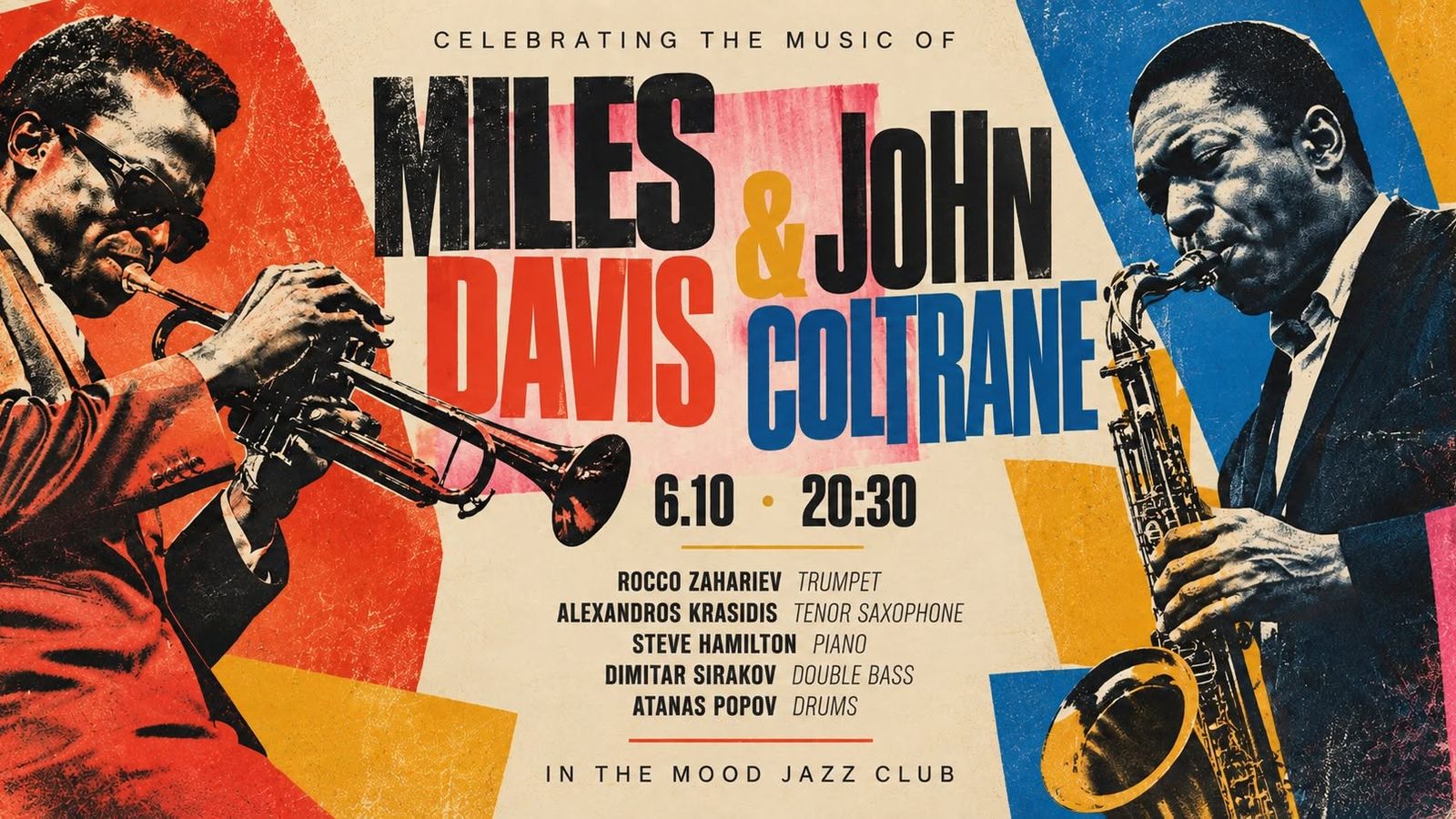 Celebrating the Music of MILES DAVIS & JOHN COLTRANE