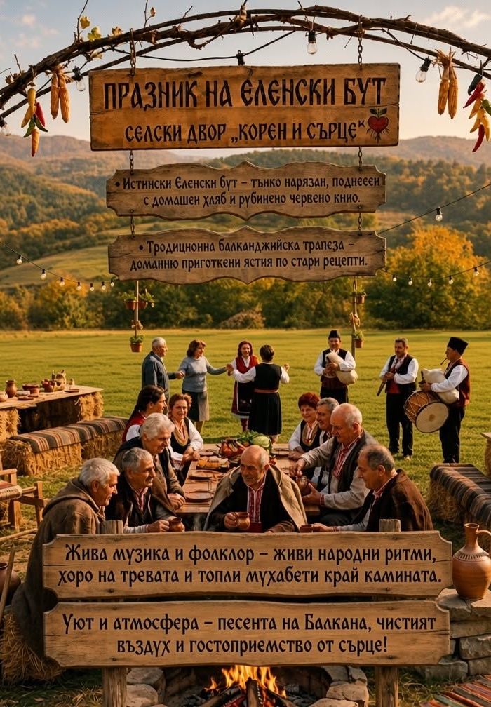 Празник на Еленския бут от корена до сърцето